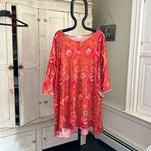 Krista Larson cotton jersey tunic dress